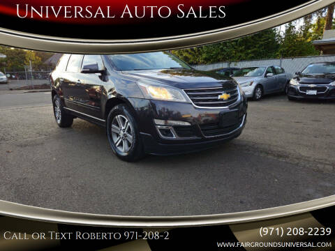 2015 Chevrolet Traverse for sale at Universal Auto Sales in Salem OR