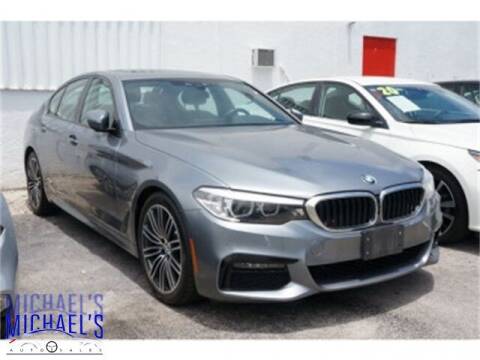 2019 BMW 5 Series for sale at Michael's Auto Sales Corp in Hollywood FL