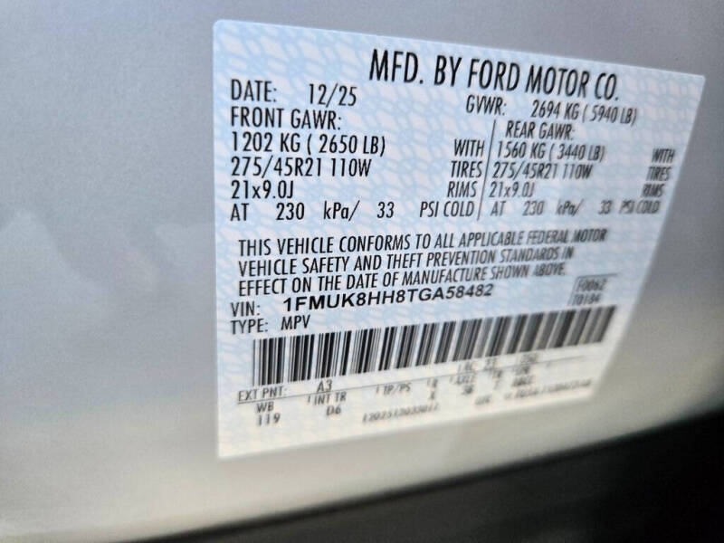 2026 Ford Explorer Platinum