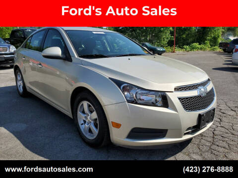 2014 Chevrolet Cruze for sale at Ford's Auto Sales in Kingsport TN