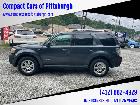 2008 Mercury Mariner for sale at Compact Cars of Pittsburgh in Pittsburgh PA