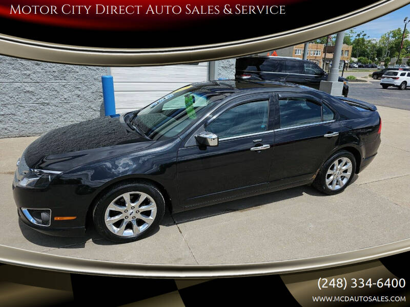 2011 Ford Fusion for sale at Motor City Direct Auto Sales & Service in Pontiac MI