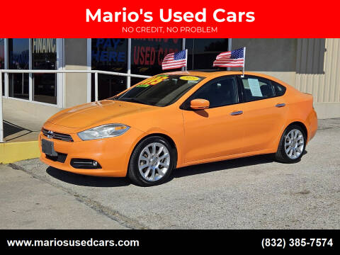 2013 Dodge Dart for sale at Mario's Used Cars in Houston TX