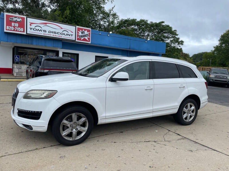 2012 Audi Q7 for sale at Tom's Discount Auto Sales in Flint MI
