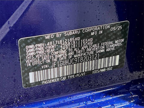 2026 Subaru Impreza RS