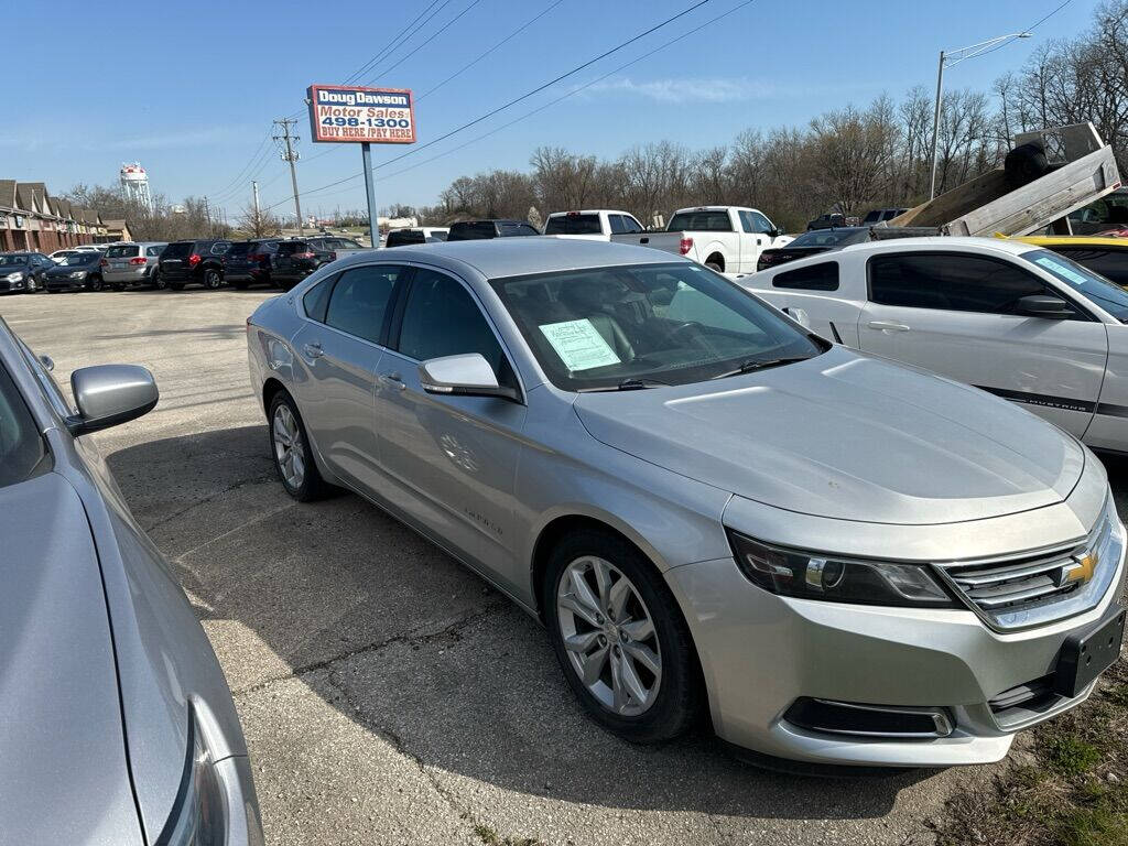 Silver 2016 Chevrolet Impala LT LT 4dr Sedan w/ 2LT 1