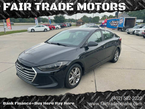 2017 Hyundai Elantra for sale at FAIR TRADE MOTORS in Bellevue NE