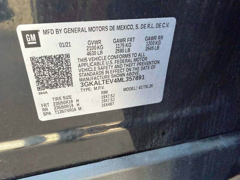 2021 GMC Terrain SLE