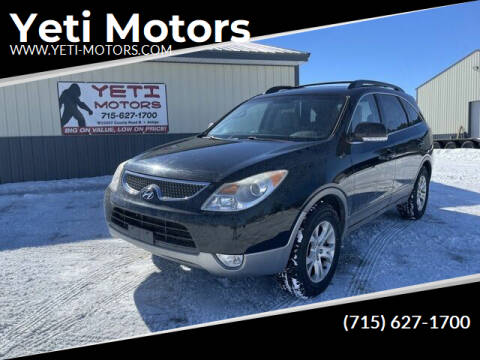 2011 Hyundai Veracruz for sale at Yeti Motors in Deerbrook WI