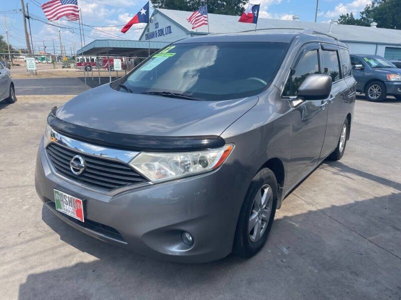 2012 Nissan Quest for sale at ASHE AUTO SALES, LLC. in Dallas TX