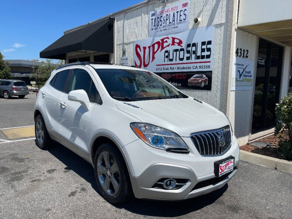 2014 Buick Encore for sale at Super Auto Sales Modesto in Modesto, CA