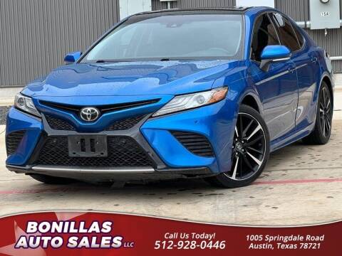 2018 Toyota Camry for sale at Bonillas Auto Sales in Austin TX