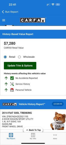 2014 FIAT 500L Trekking