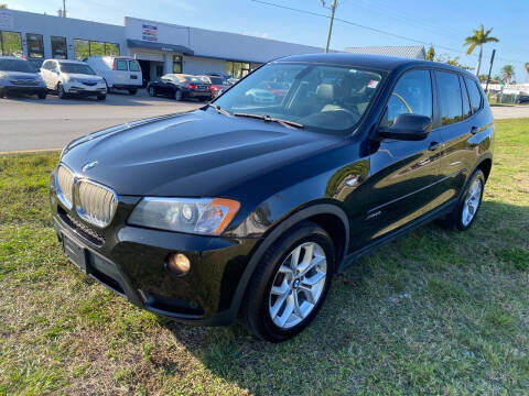 2012 BMW X3 for sale at UNITED AUTO BROKERS in Hollywood FL