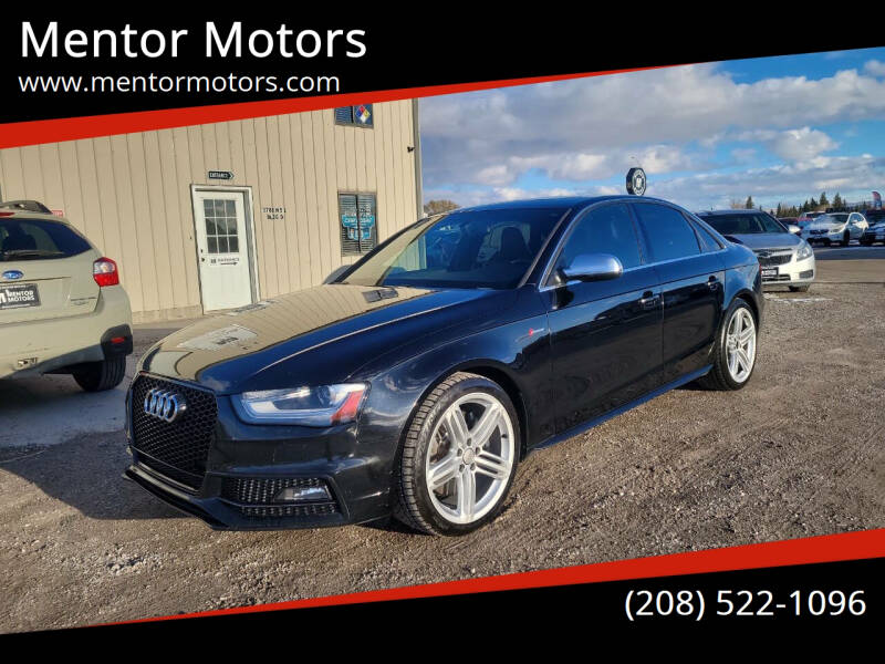 2015 Audi S4 for sale at Mentor Motors in Idaho Falls ID