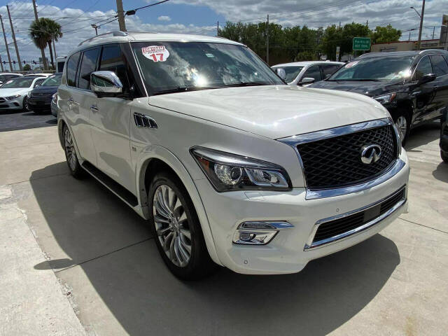 2017 INFINITI QX80 for sale at Sonydam Auto Sales Orlando in Orlando, FL