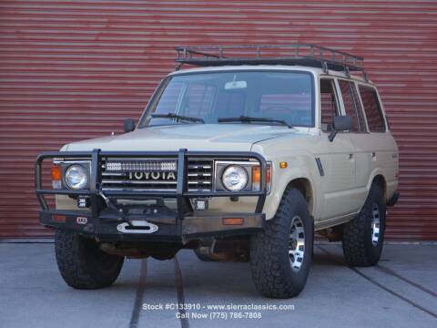 1986 Toyota Land Cruiser for sale at Sierra Classics & Imports in Reno NV