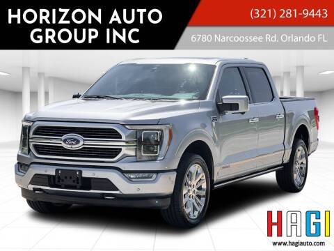2021 Ford F-150 for sale at HORIZON AUTO GROUP INC in Orlando FL
