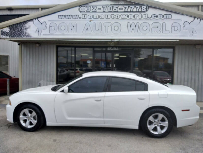 2012 Dodge Charger for sale at Don Auto World in Houston TX
