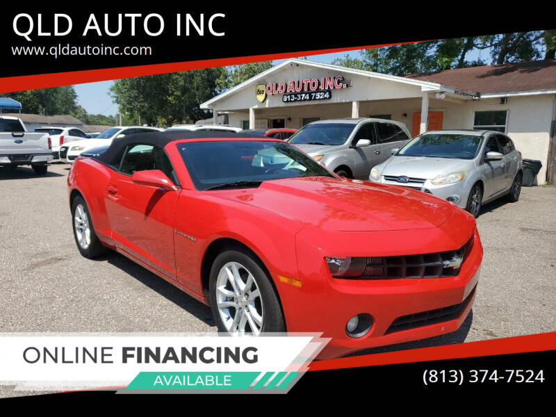 2013 Chevrolet Camaro for sale at QLD AUTO INC in Tampa FL