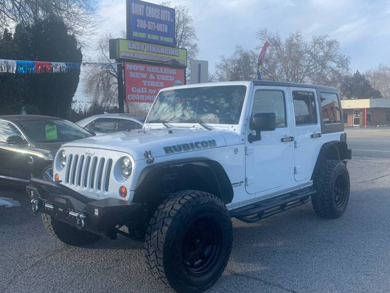 2012 Jeep Wrangler Unlimited for sale at Right Choice Auto in Boise ID