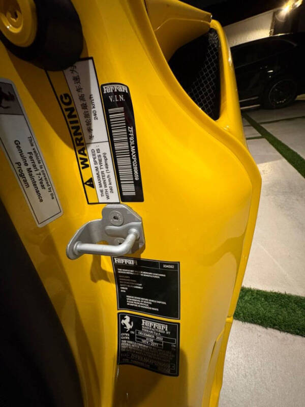 2023 Ferrari F8 Spider