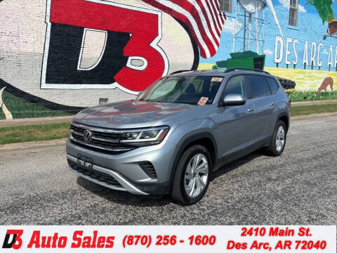 2021 Volkswagen Atlas for sale at D3 Auto Sales in Des Arc AR