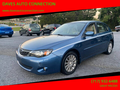 2008 Subaru Impreza for sale at DAVES AUTO CONNECTION in Etters PA