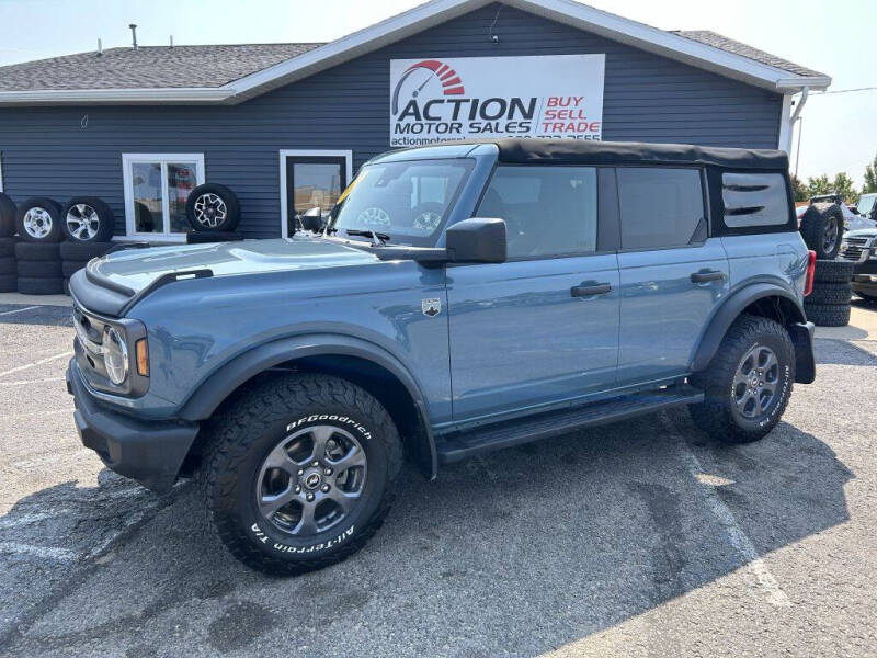 2022 Ford Bronco for sale at Action Motor Sales in Gaylord MI