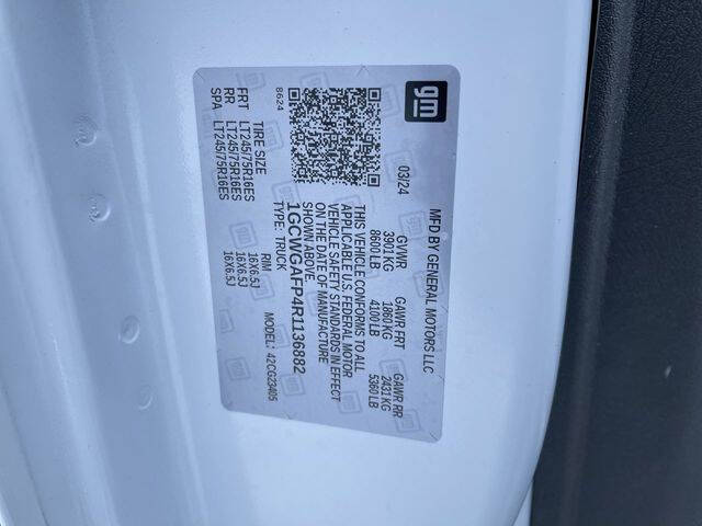 2024 Chevrolet Express 2500