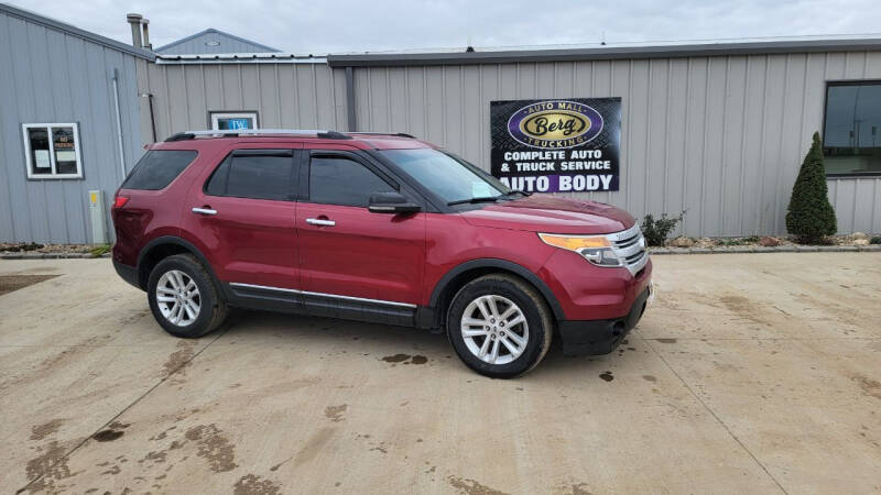 2013 Ford Explorer for sale at BERG AUTO MALL & TRUCKING INC in Beresford SD