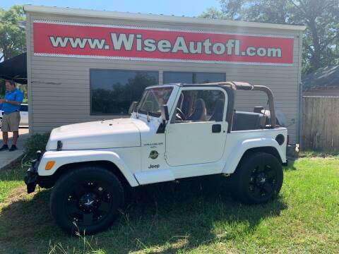 Jeep Wrangler For Sale in Ocala, FL - WISE AUTO SALES