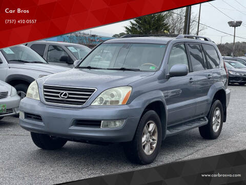 2003 Lexus GX 470 for sale at Car Bros in Virginia Beach VA