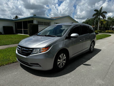 2017 Honda Odyssey for sale at SOLANOS & SANCHEZ AUTO SALES C in Hollywood FL