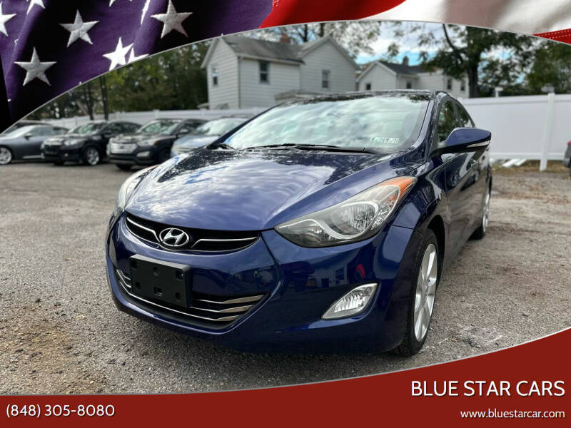 2012 Hyundai Elantra for sale at Blue Star Cars in Jamesburg NJ