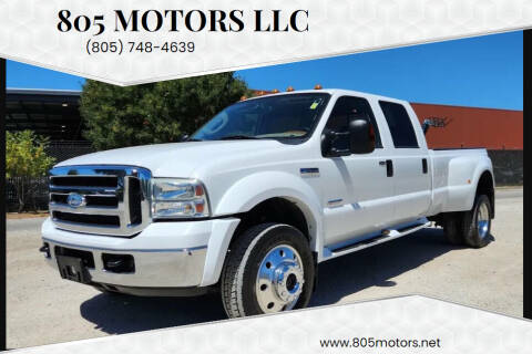 2006 Ford F-550 Super Duty for sale at 805 Motors LLC in San Luis Obispo CA