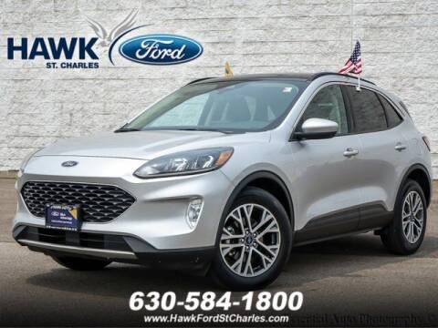2020 Ford Escape for sale at Hawk Ford of St. Charles in Saint Charles IL