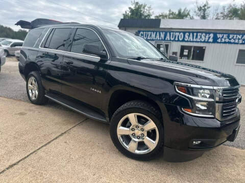 2015 Chevrolet Tahoe for sale at Guzman Auto Sales #1 and # 2 in Longview TX