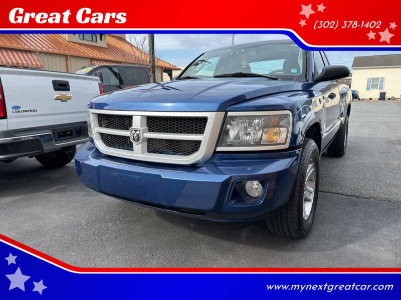 2010 Dodge Dakota for sale at Great Cars in Middletown DE