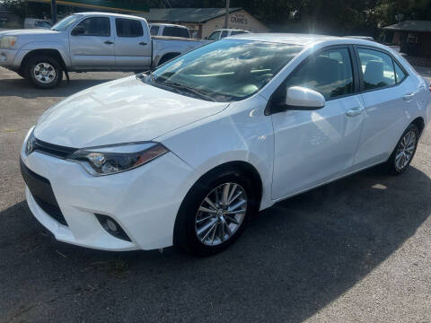 2015 Toyota Corolla for sale at DJ's Truck Sales Inc. in Cedartown GA
