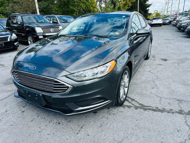 2017 Ford Fusion Hybrid for sale at Sams Auto Repair & Sales LLC in Harrisburg, PA