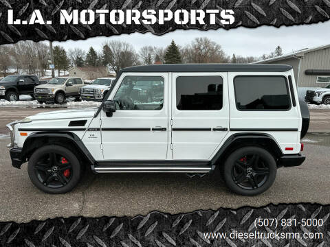 2017 Mercedes-Benz G-Class for sale at L.A. MOTORSPORTS in Windom MN
