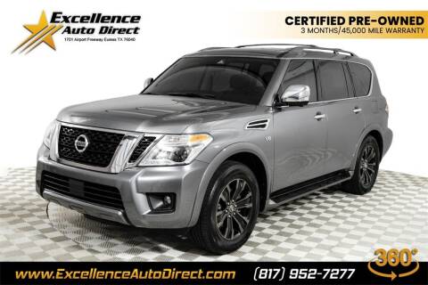 2019 Nissan Armada for sale at Excellence Auto Direct in Euless TX