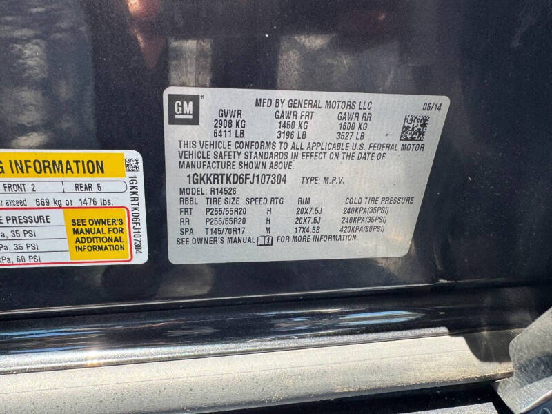 2015 GMC Acadia Denali