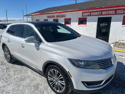 2016 Lincoln MKX for sale at Sarpy County Motors in Springfield NE