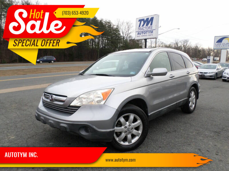 2007 Honda CR-V for sale at AUTOTYM INC. in Fredericksburg VA