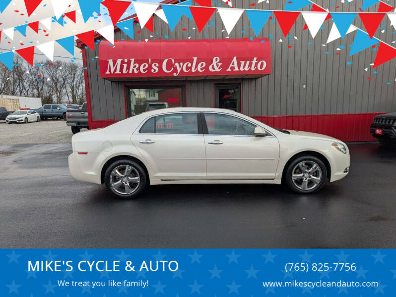 2012 Chevrolet Malibu for sale at MIKE'S CYCLE & AUTO in Connersville IN