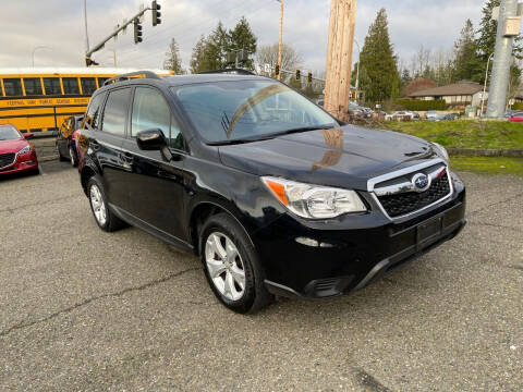 2014 Subaru Forester for sale at KARMA AUTO SALES in Federal Way WA