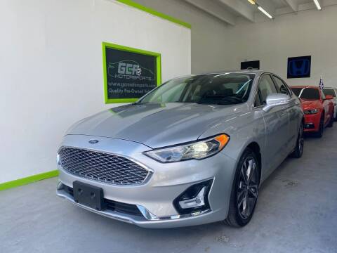 2019 Ford Fusion for sale at GCR MOTORSPORTS in Hollywood FL