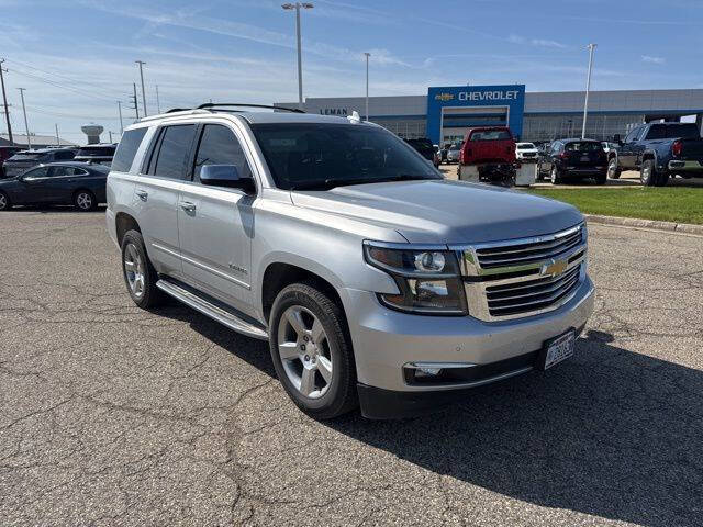 Used 2018 Chevrolet Tahoe Premier with VIN 1GNSKCKC8JR243233 for sale in Bloomington, IL